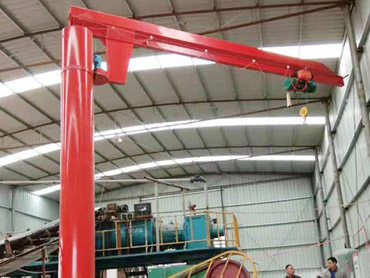 Fast kolonne Rotary Boom Crane