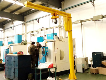 360 graders roterende kantileverkran