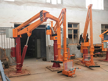 Anvendelsen av automatisk støping manipulator i bedrifter